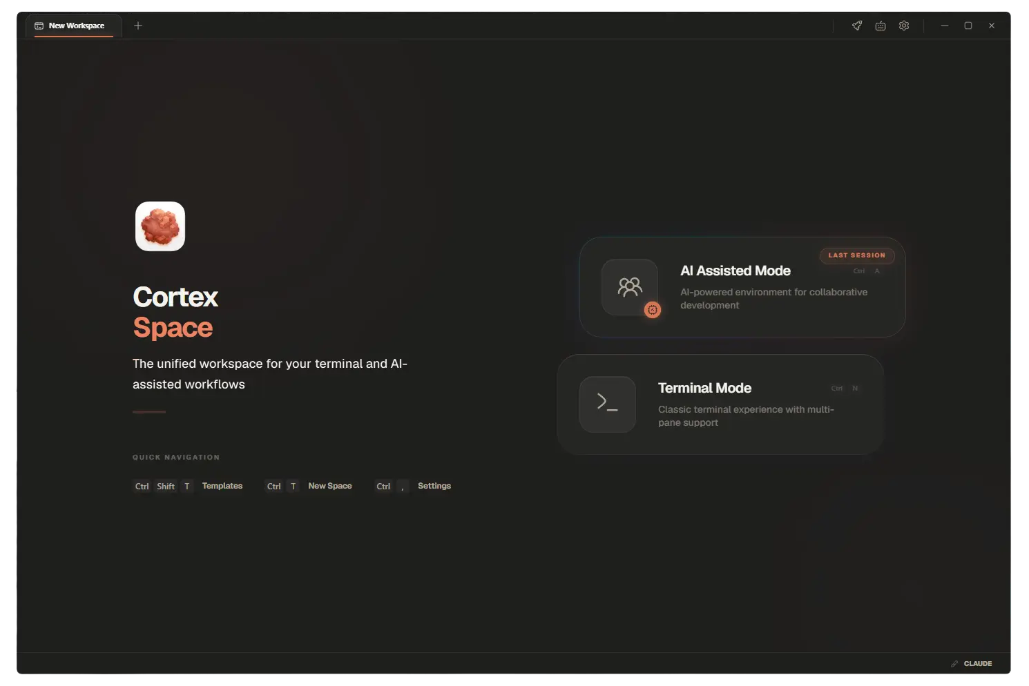 Cortex Terminal Interface Showcase